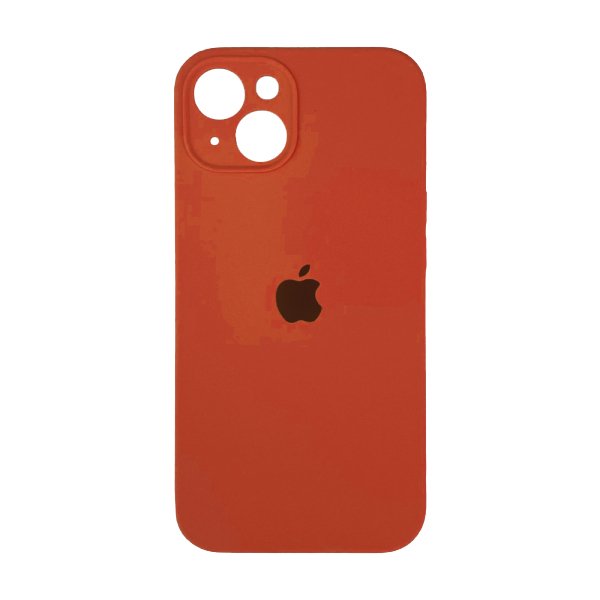 Silicone Case Full Camera Protective (AA) для iPhone 14 Plus (Kumquat)-0